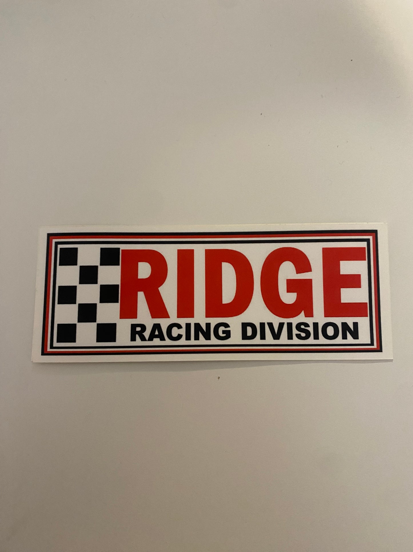 Ridge ROC Racing Sticker