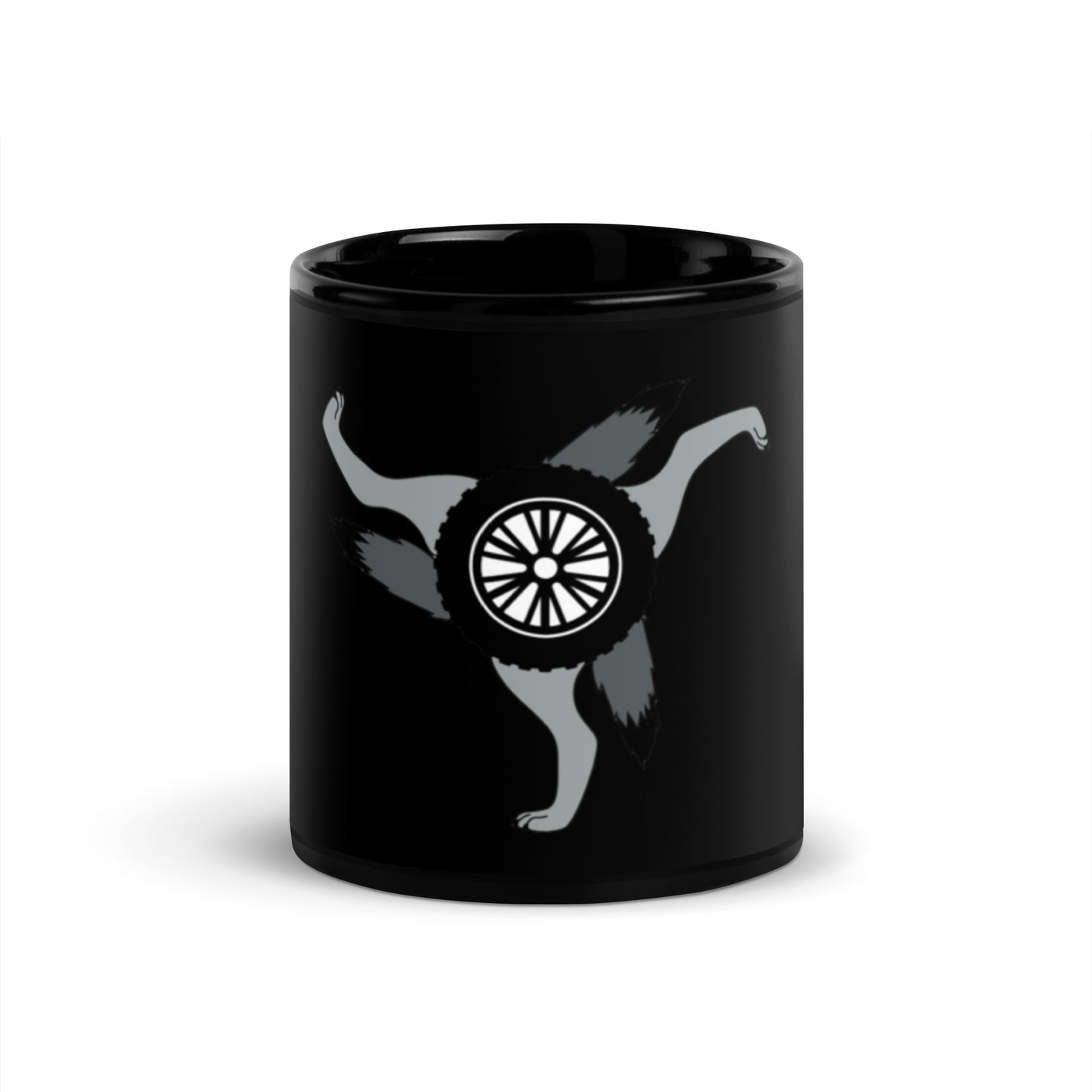 Black Glossy Mug