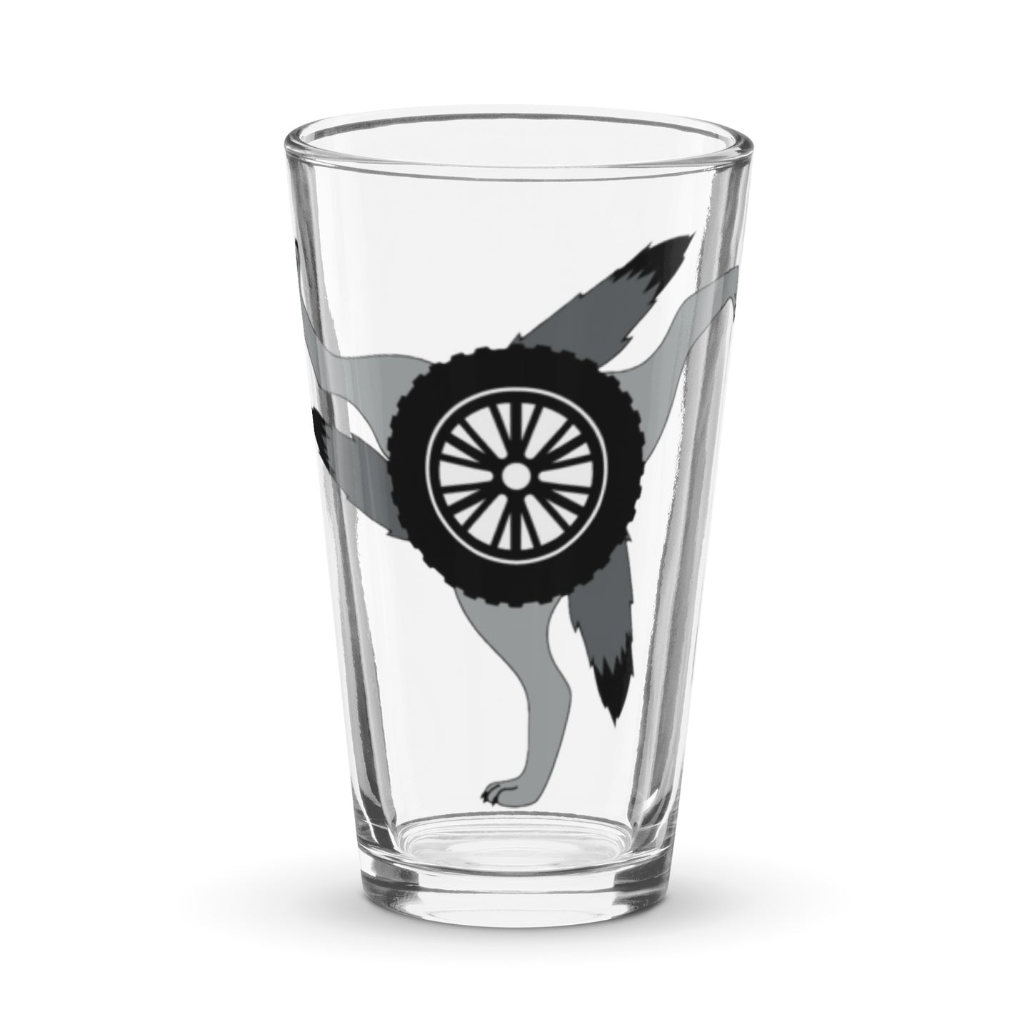 Ridge Racing Shaker Pint Glass